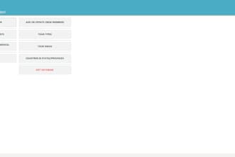 develop trip tour management database with ms access and vba