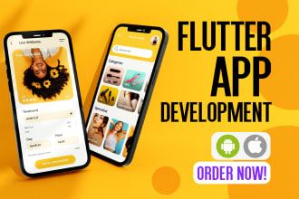 do mobile app development, ios app, android app creation flutter app developer