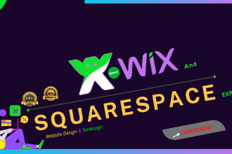 design your wix or redesign a wix website and wix online store