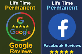 permanently add google maps review, and facebook, trustpilot, account