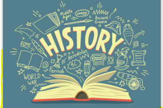 research and write on any aspect of american history and european history
