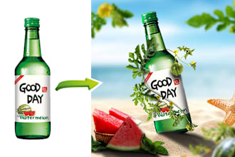 do awesome product photo manipulation