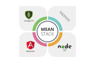 do javascript node js angular mean api socket io