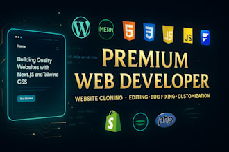 copy, clone, design and redesign your website in wordpress