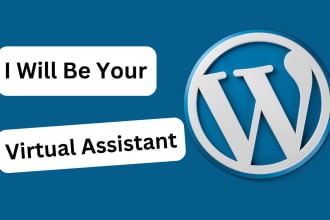 be your wordpress virtual assistant