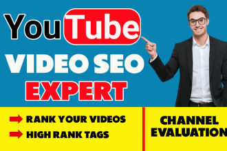do best youtube video SEO expert optimize for top ranking