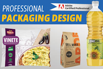 create professional labels and packaging design products