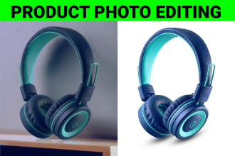 product image editing and photo retouching in photoshop