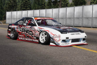 design a drift car livery