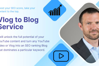 turn a youtube video into a blog to grow your audience