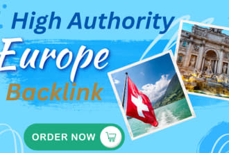 provide do follow europe backlink and high authority europe guest post