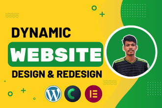 build dynamic wordpress website using  crocoblock and elementor pro, bricks