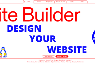 build, redesign, fix cargo collective or cargo site builder, cargo website