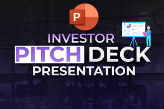 design powerpoint presentation and investor pitch deck