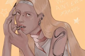 draw you an art commission