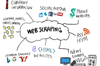 scrap website efficiently, fast and will be communicative