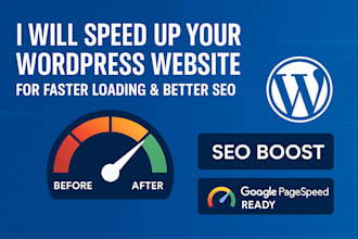 speed up your wordpress website for faster loading and better SEO
