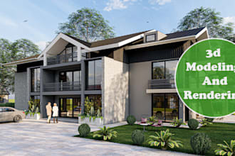 create best sketchup or revit 3d model and renders