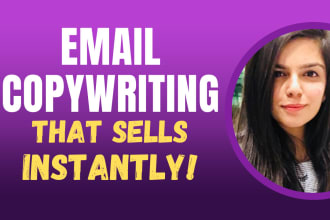 do email copywriting for sales email copy and email sequence