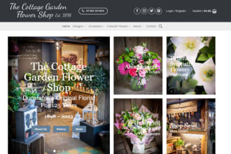 design florist and garden shopify store flower shopify store home plant store