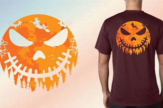do custom halloween t shirt design for your
