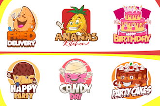 create fun food illustrations for your business