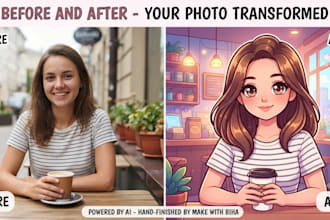 transform your photo into an anime or cartoon
