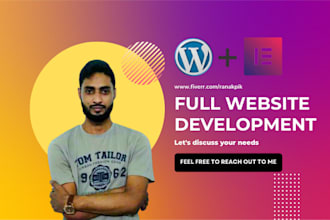 design, redesign, revamp, or clone wordpress websites using elementor