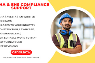 develop comprehensive ehs compliance and safety programs