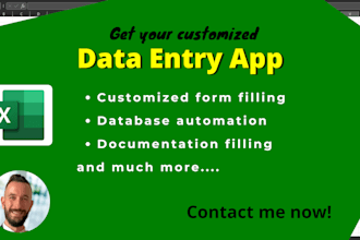 design vba userforms for data entry and template automation