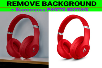 remove background from image, cut out, and product photo editing