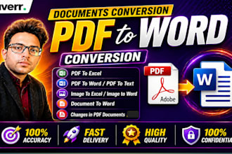 do pdf to word, images to word and pdf conversion