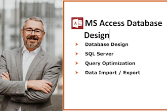 create professional ms access database structures