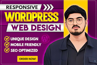 build, design, redesign, clone, customize or revamp wordpress website