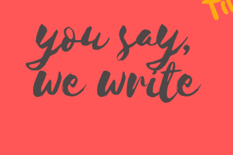 write articles, blogs, research on any given topic