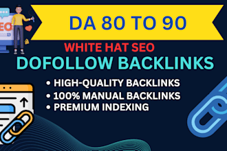 provide you SEO backlinks service for google rank