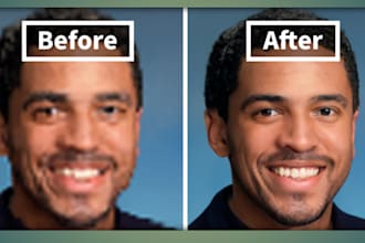 photoshop retouching,blurry photos, enhancing photos editing