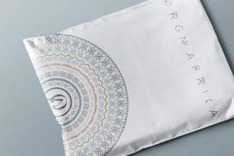 do custom shopping bag, paper bag, tote bag and tag design