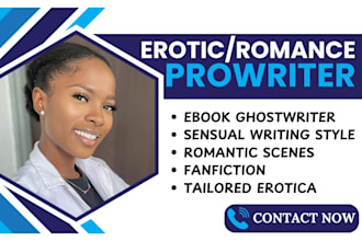 ghostwrite hot erotic short story, write romance ebook, nsfw kinky bdsm erotica