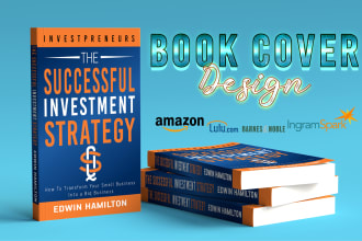 design professional book cover kindle cover paperback ebook cover