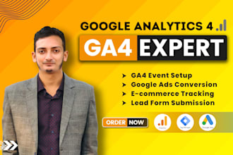 setup fix google analytics 4, ga4 ecommerce tracking conversion tracking via GTM
