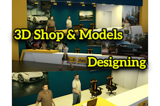 design 3d product rendering, 3d house in cinema 4d or 3ds max in best quality