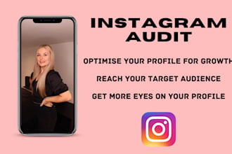 audit your instagram and provide an action plan