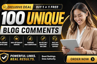 do buy 1 get 1 free 100 high quality unique domain backlinks