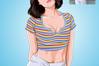 draw amazing vector art in 24 hour