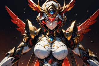 do custom image prompts character