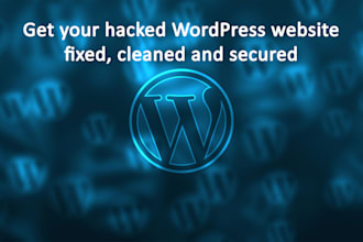 fix you hacked wordpress and improve it