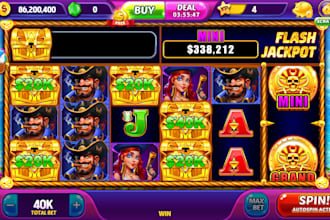 reskin unity slots game