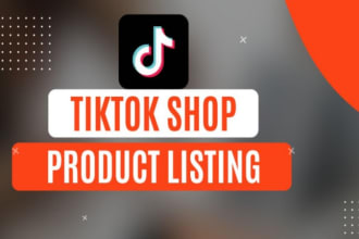 upload and list your tiktok shop products