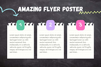 do your social media flyer poster canva template design pamphlet trifold bifold